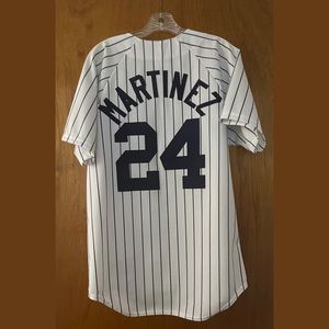 NY Yankees Tino Martinez #24 pin stripe jersey
